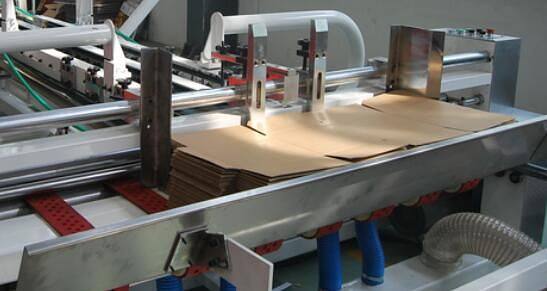 Automatic carton folder gluer machine