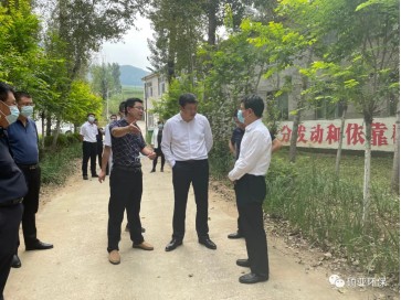 生態(tài)環(huán)境部土壤生態(tài)環(huán)境司司長(zhǎng)蘇克敬等領(lǐng)導(dǎo)蒞臨隆化縣視察碩亞環(huán)保項(xiàng)目 生態(tài)環(huán)境部土壤生態(tài)環(huán)境司司長(zhǎng)蘇克敬等領(lǐng)導(dǎo)蒞臨隆化縣視察碩亞環(huán)保項(xiàng)目