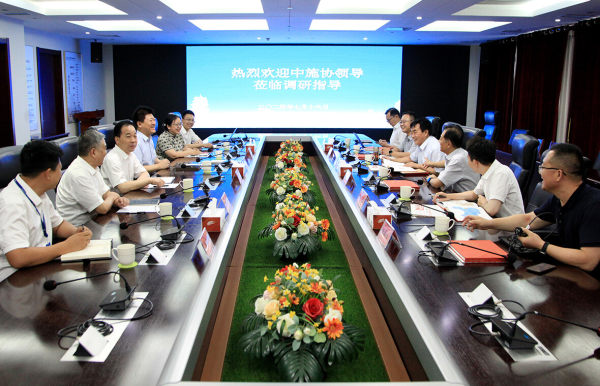  中施协副秘书长张长春一行到公司调研