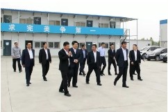 集团董事会成员到公海赌赌船明达装配式建筑产业园视察  —— 努力将园区打造成集团产业化升级的“绿色引擎