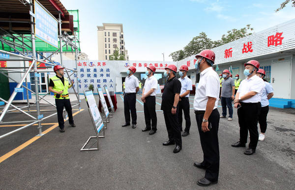公司举办《建筑施工承插型盘扣式钢管脚手架选用技术标准》宣贯暨全省现场应用观摩会 新技术应用助力项目施工升级