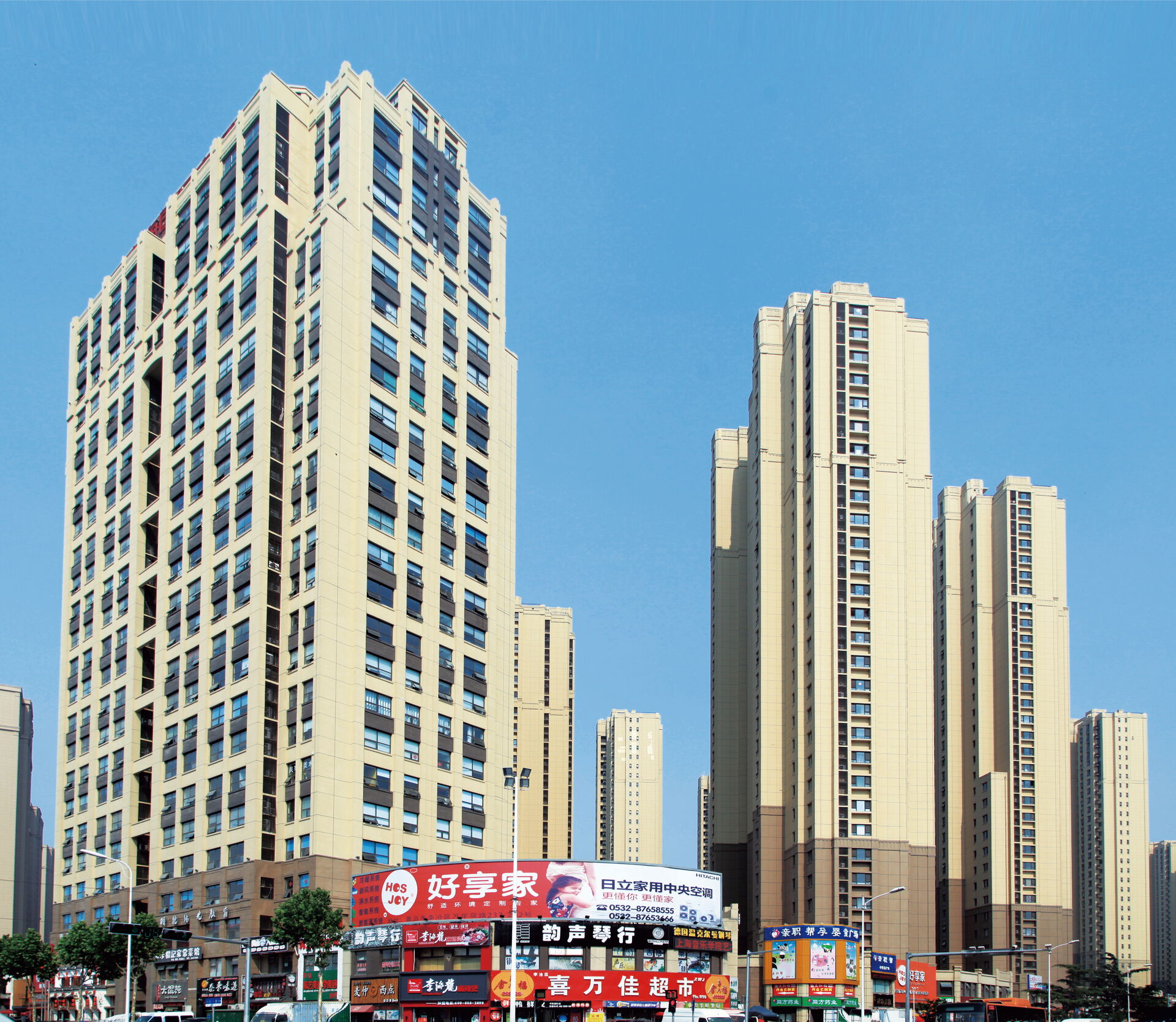 青岛李沧区河南、南庄村改造项目（2015年度中国土木工程詹天佑奖优秀住宅小区金奖）