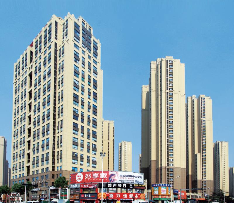 青岛李沧区河南、南庄村改造项目（2015年度中国土木工程詹天佑奖优秀住宅小区金奖）