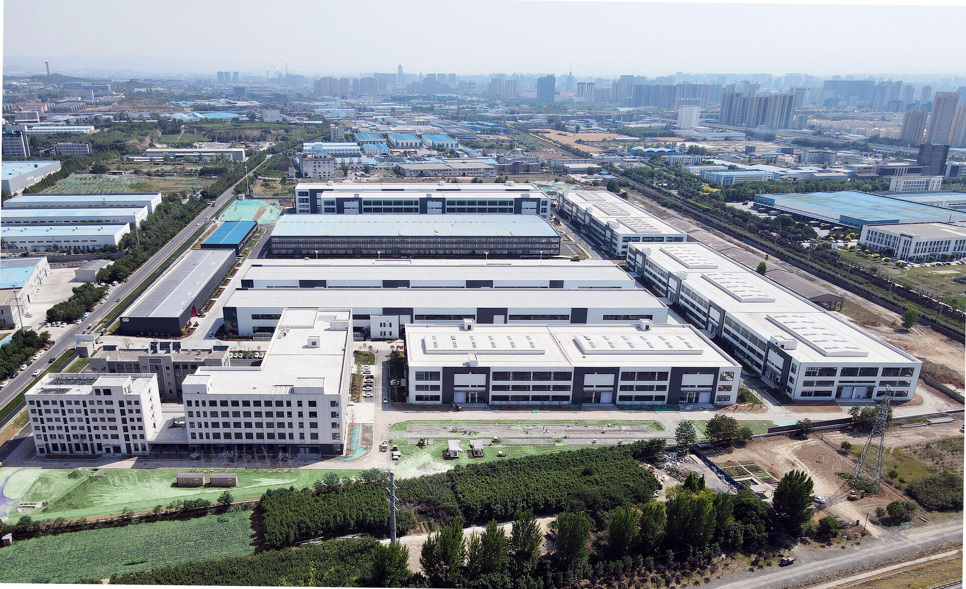 淄博高新区无机非金属材料创业园研发中心及配套设施、3#-6#厂房及1#仓库