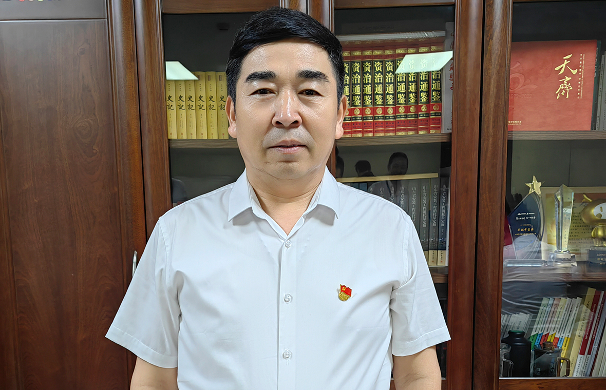 奋进新征程 建功新时代——访球盟会(建设)集团2023年度“优秀**员”王继平