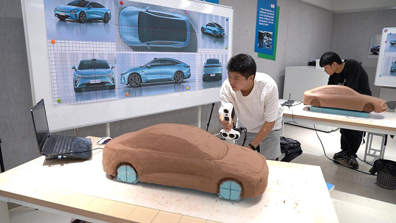 油泥模型三维数据获取