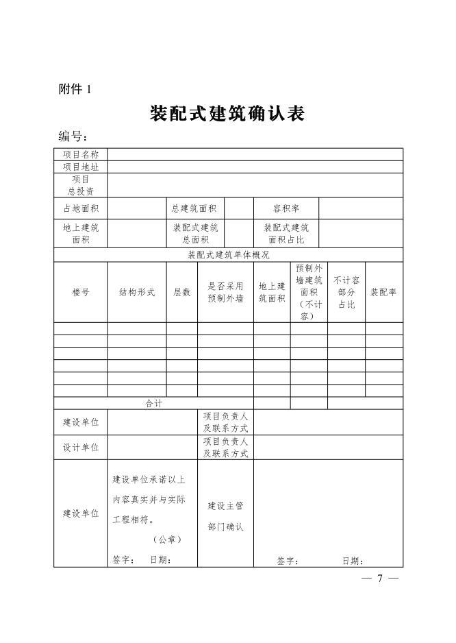 关于进一步推进装配式建筑发展工作的通知