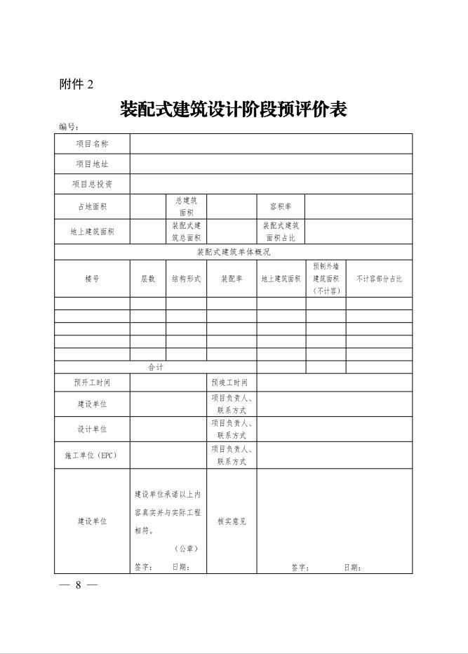 关于进一步推进装配式建筑发展工作的通知