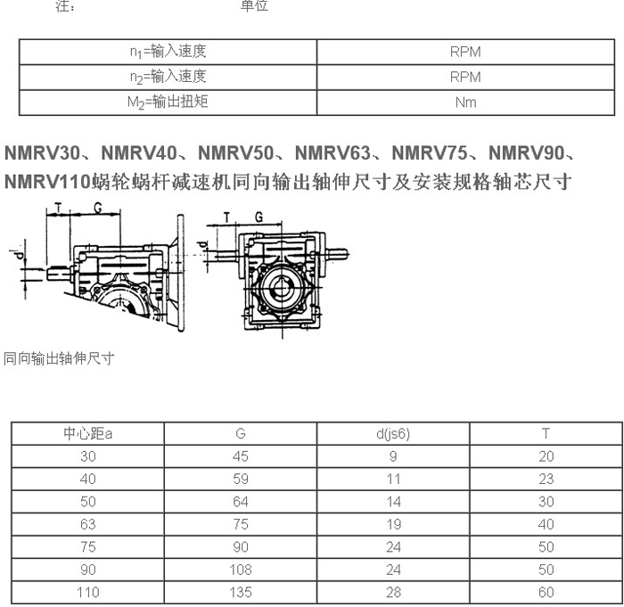 NMRV型涡轮蜗杆减速机