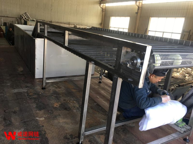 网链式水池输送机
