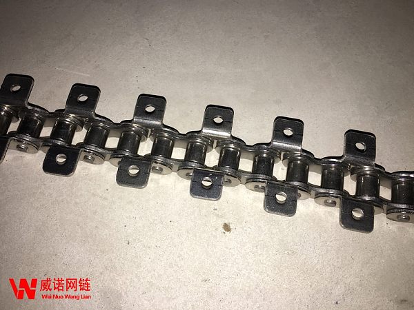 12A双侧单孔弯板链条