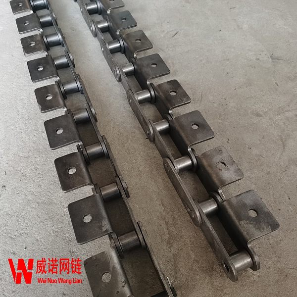 C220A双孔单弯板链条K1