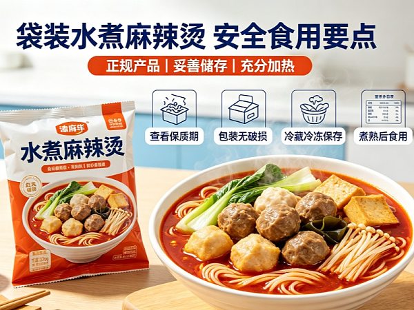 袋装水煮麻辣烫的安全性如何？山东神禹食品有限公司为您解读