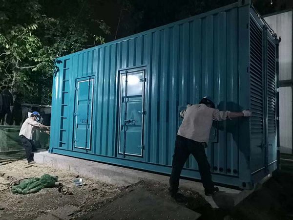 北京某医院1200kw康明斯集装箱机组