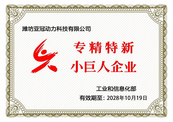 专精特新小巨人企业