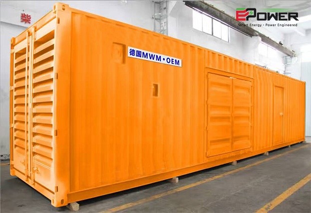 Low noise generator set