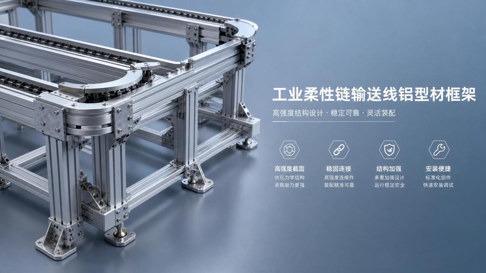 Which conveyor scenarios are flexible aluminum profiles suitable for? Detailed explanation of application solutions in production line layouts