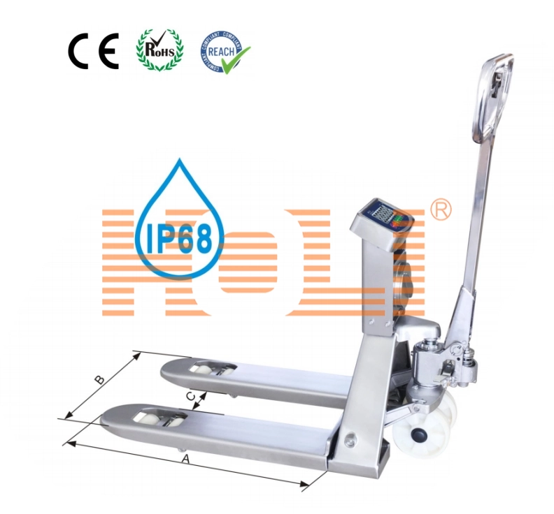 HPS-SS-IP68 HOLI IP68托盘车秤