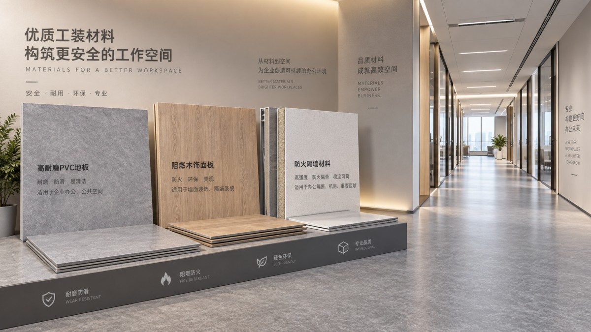 青州工装装修选材料时，耐磨与防火等级如何判断？