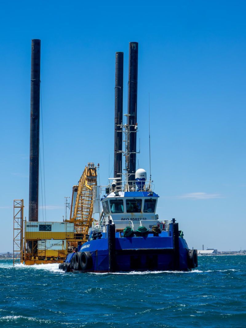 Plataforma offshore & Desalinización de agua de mar