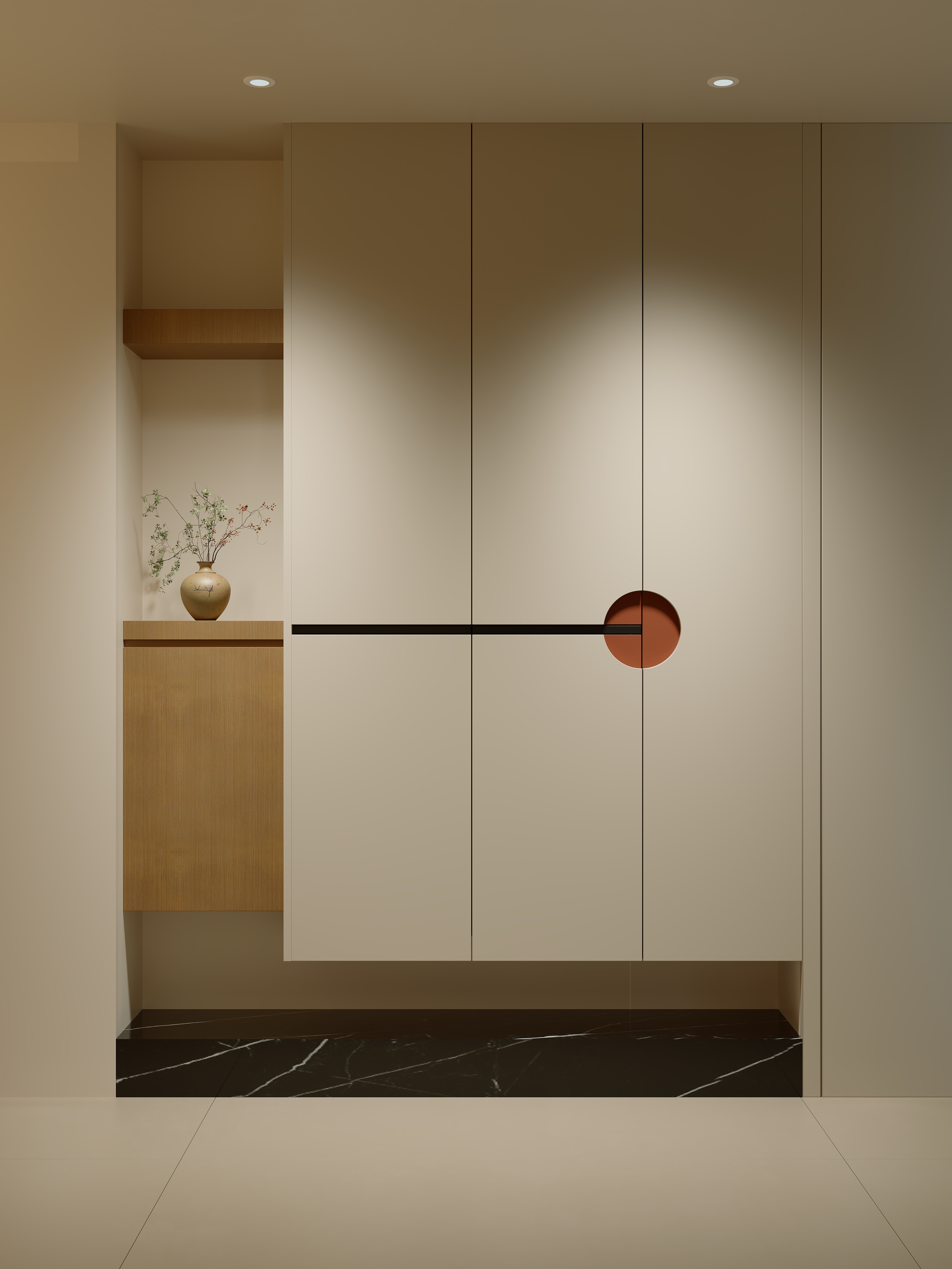 玄关柜/鞋柜（入户玄关一体柜）