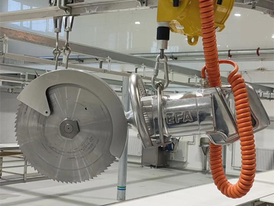 What are the market prospect for the slaughtering equipment industry?