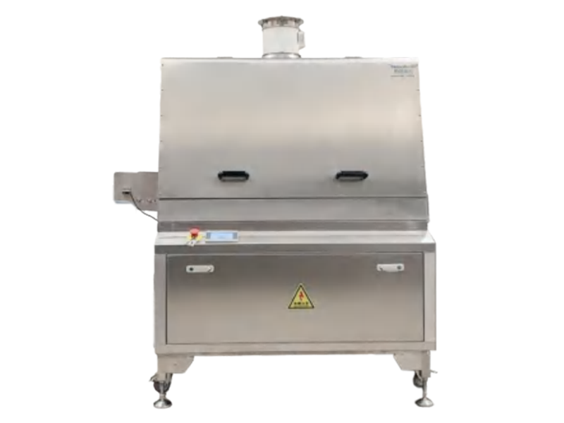 Tunnel type lifting heat shrink machine