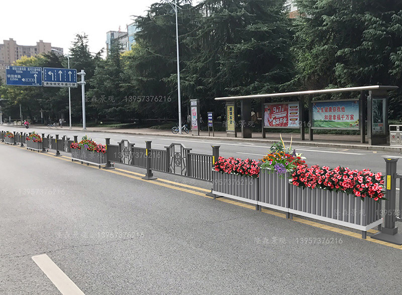 道路隔离花箱