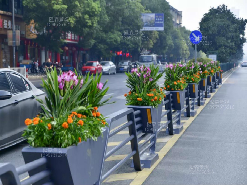 桐庐隔离栏花箱