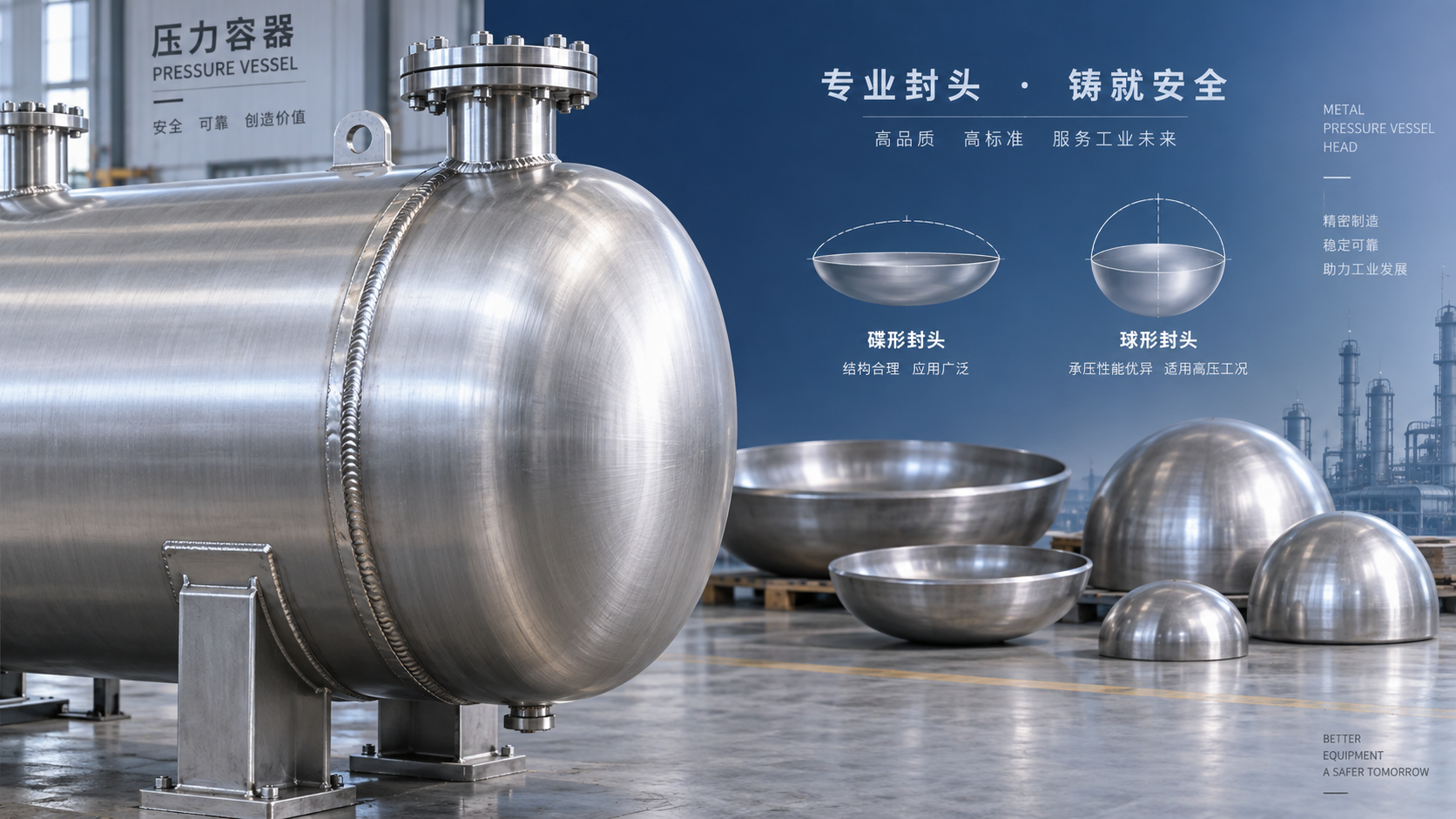 压力容器标准封头有哪些常用规格，何时仍需采用非标设计？