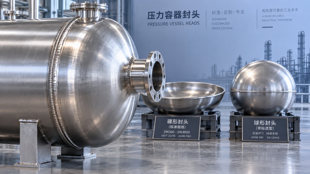 压力容器标准封头有哪些常用规格,何时仍需采用非标设计? 压力容器标准封头有哪些常用规格,何时仍需采用非标设计?