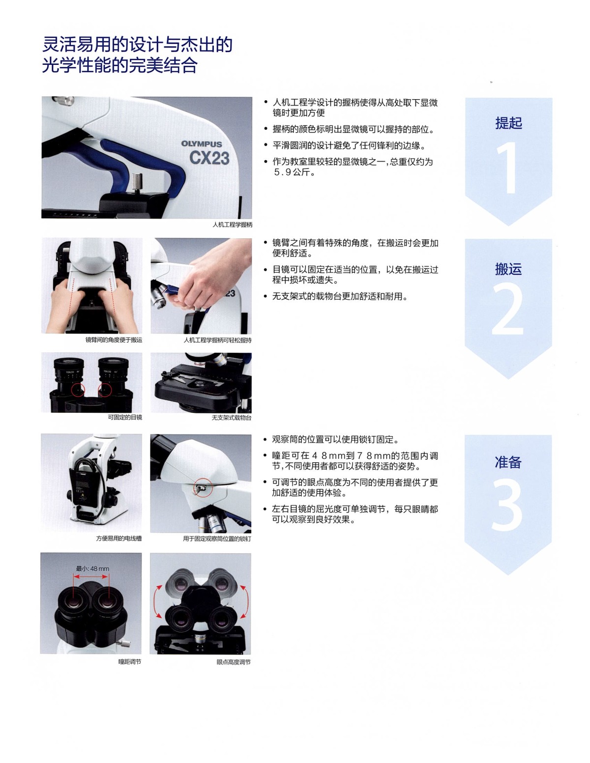 奥林巴斯显微镜CX23