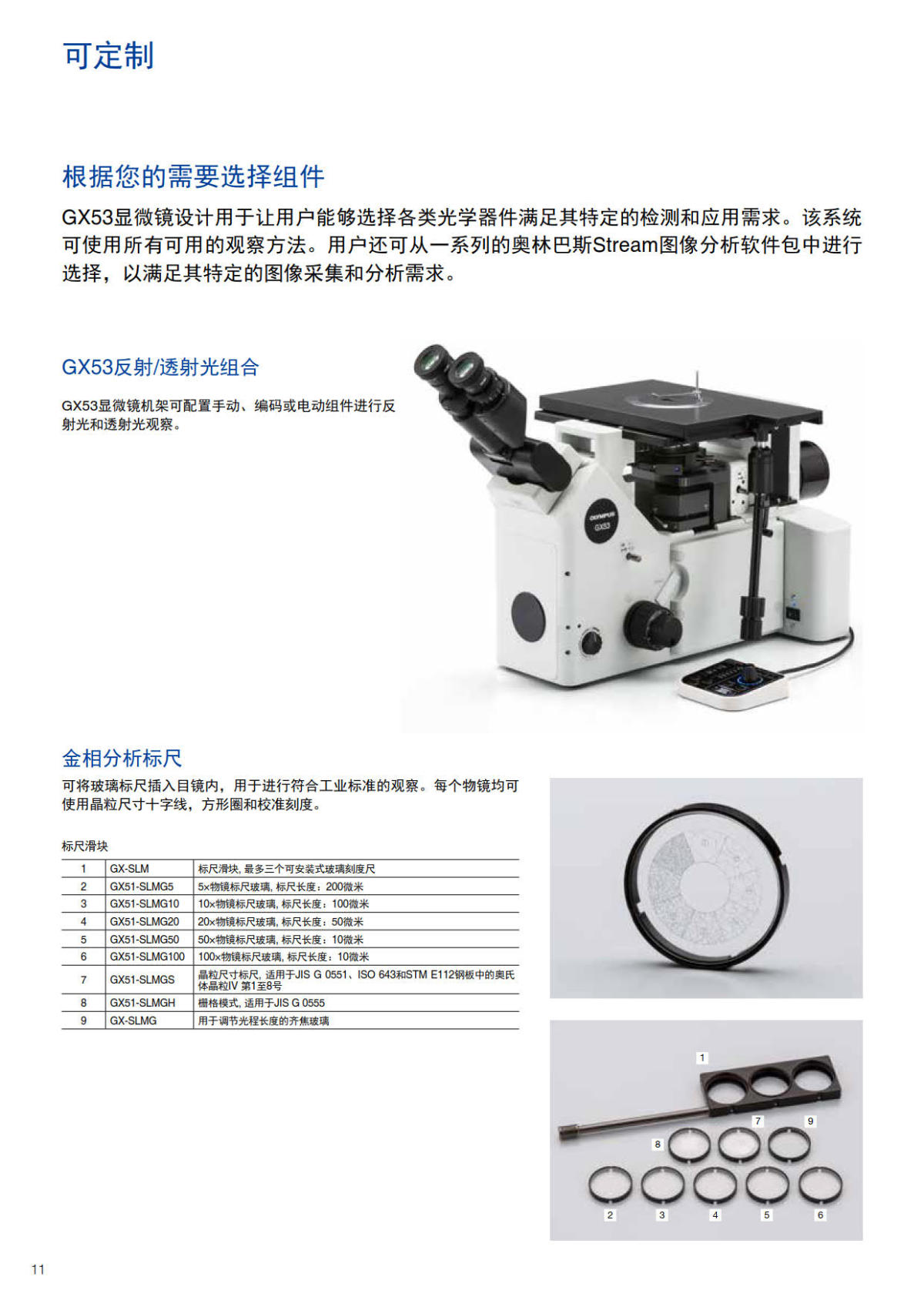 奥林巴斯倒置金相显微镜GX53