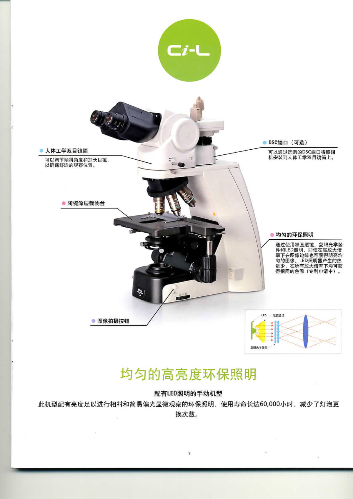 尼康生物显微镜 CII&NI