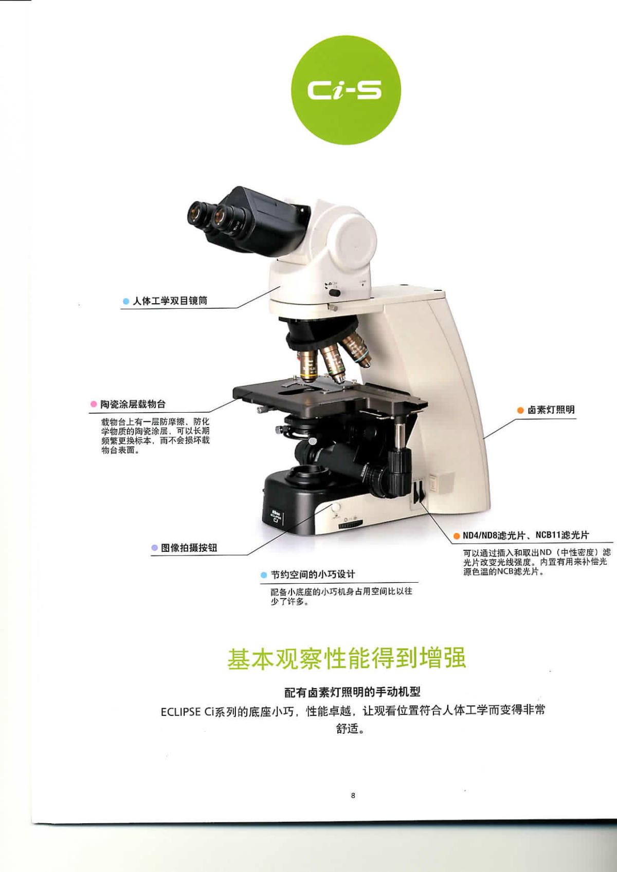 尼康生物显微镜 CII&NI