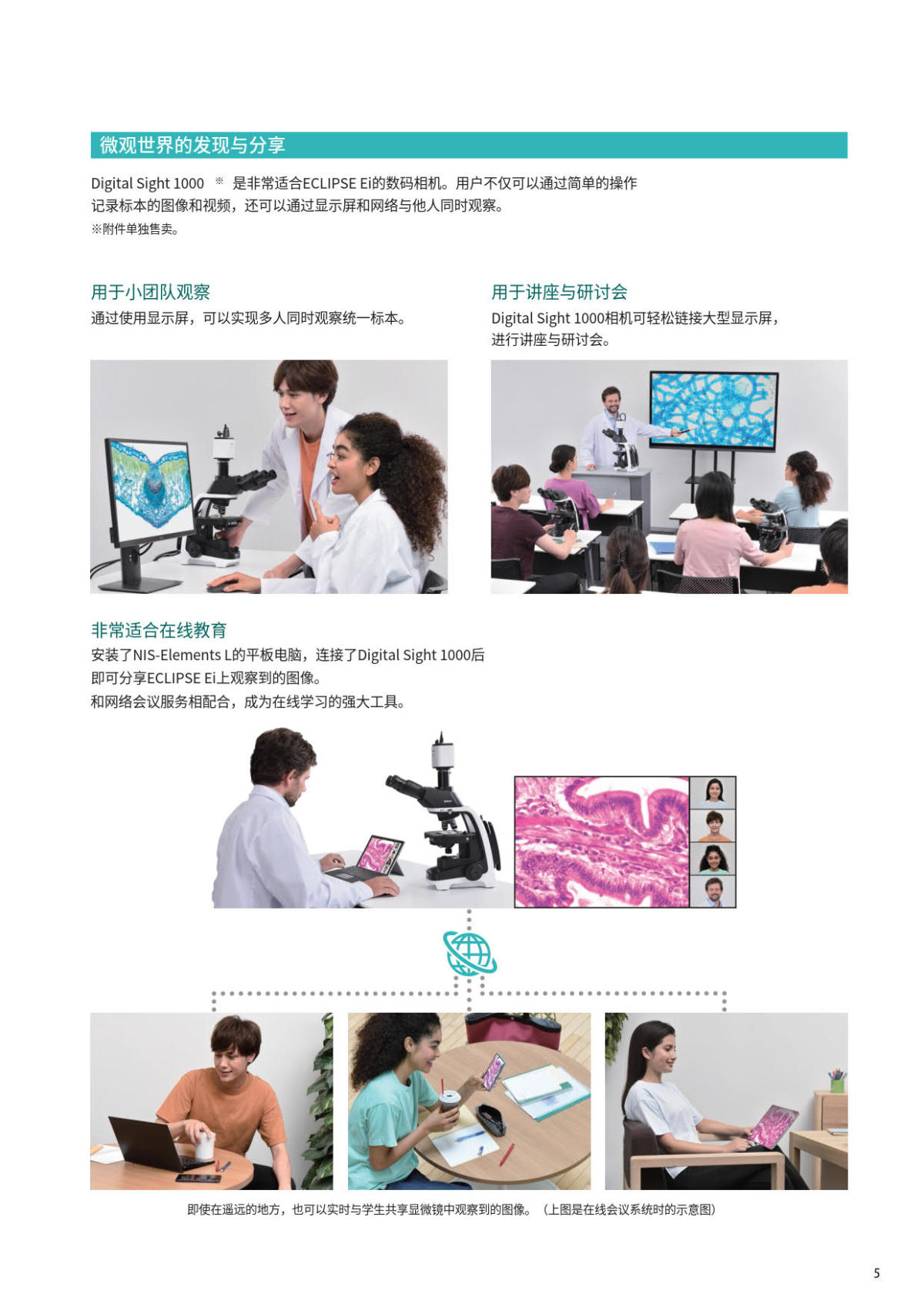 尼康生物显微镜 EI