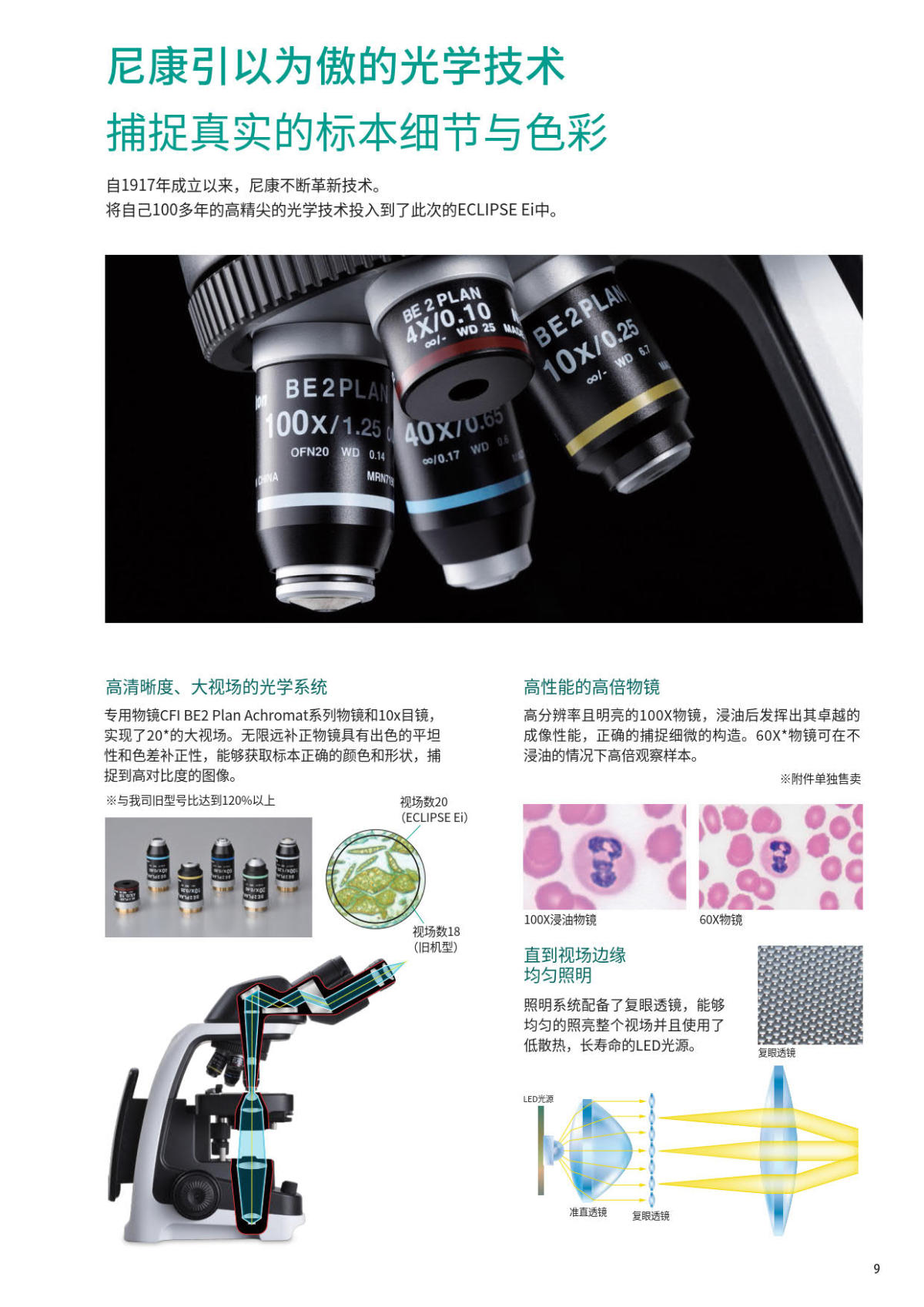尼康生物显微镜 EI
