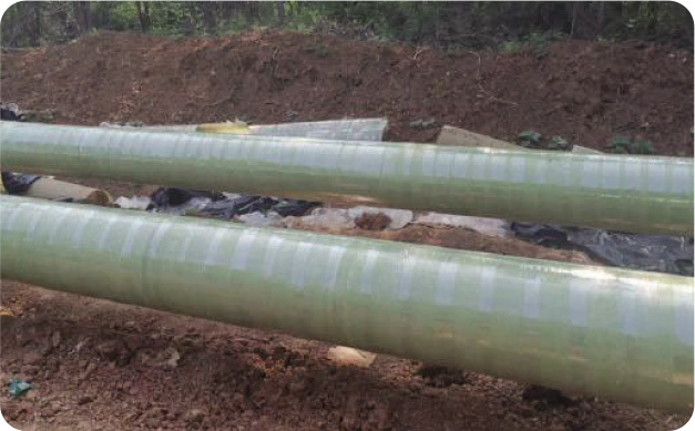 Epoxy fiberglass protective layer