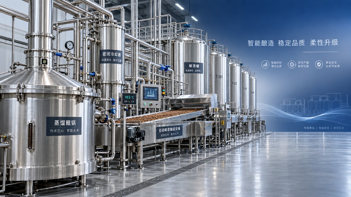 智能化酿酒设备正在普及,酒厂升级有哪些市场机会 智能化酿酒设备正在普及,酒厂升级有哪些市场机会