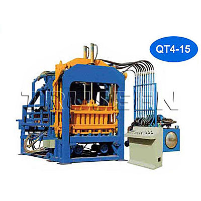 QT4-15 Concrete Block Making Machine