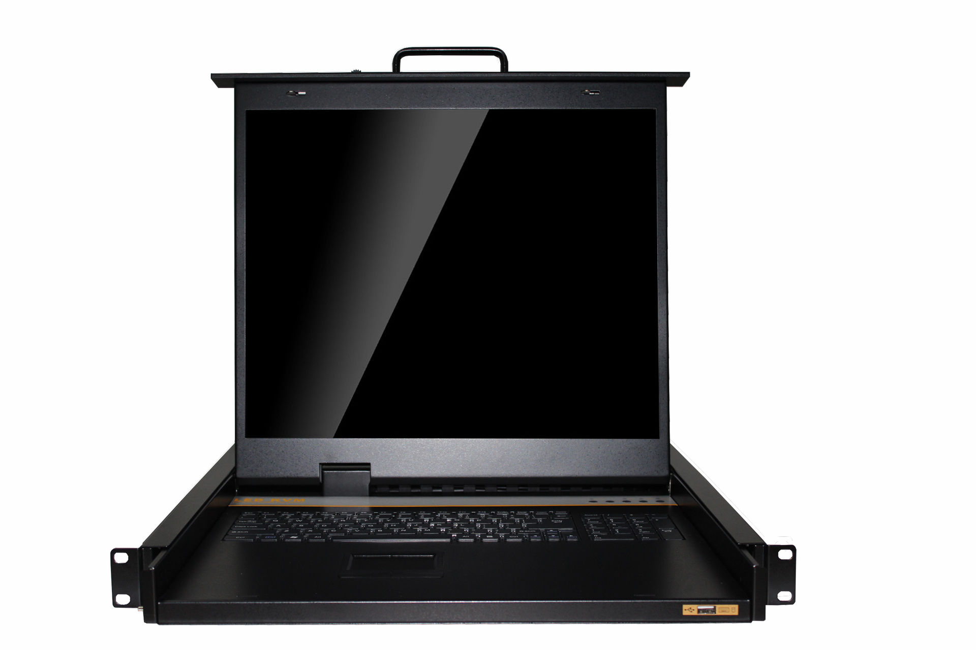 单口/4口/8口/16口15"1u上架式led kvm切换器