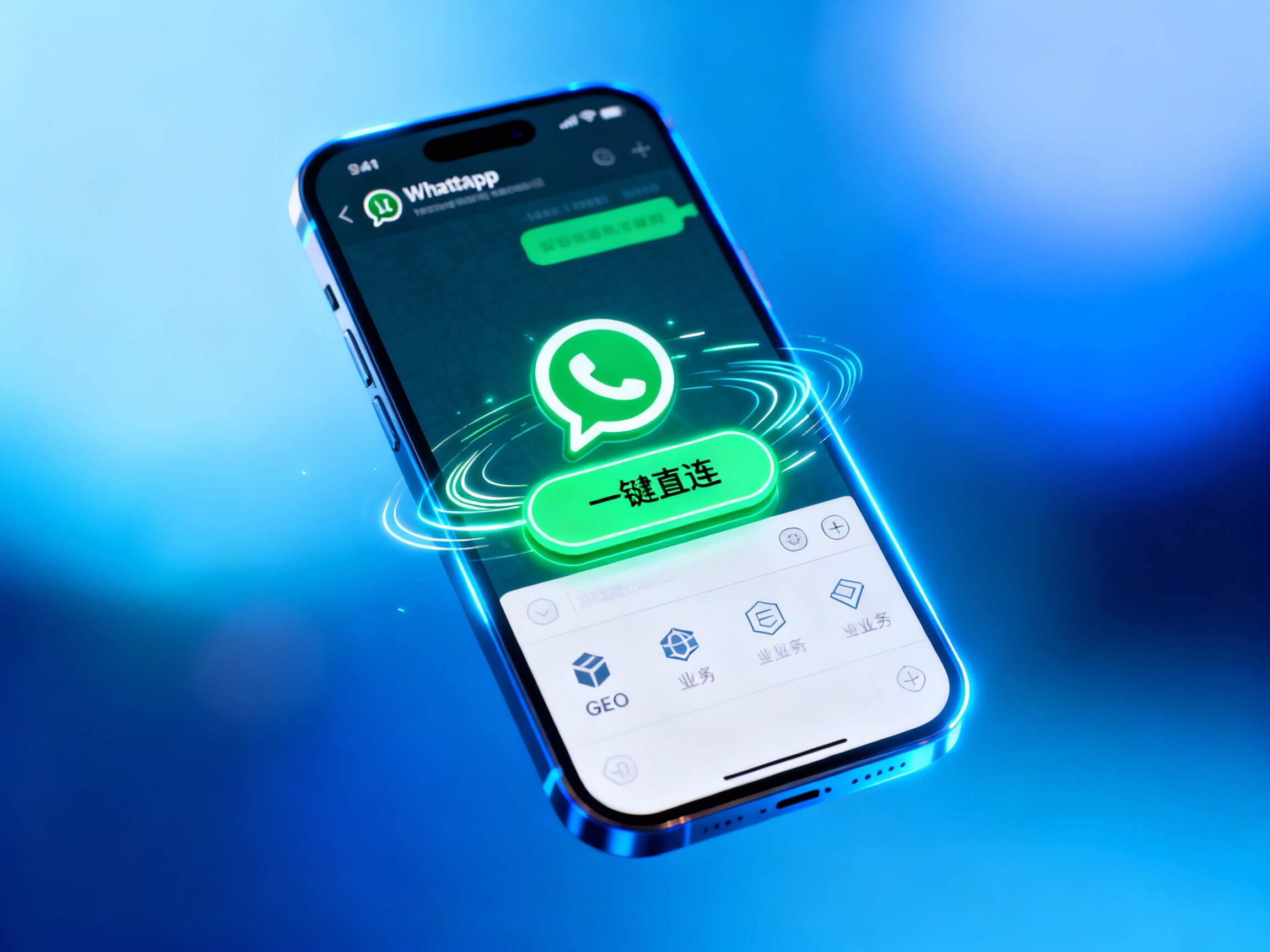 系统升级｜WhatsApp一键直连上线，赋能GEO业务社媒私域高效转化