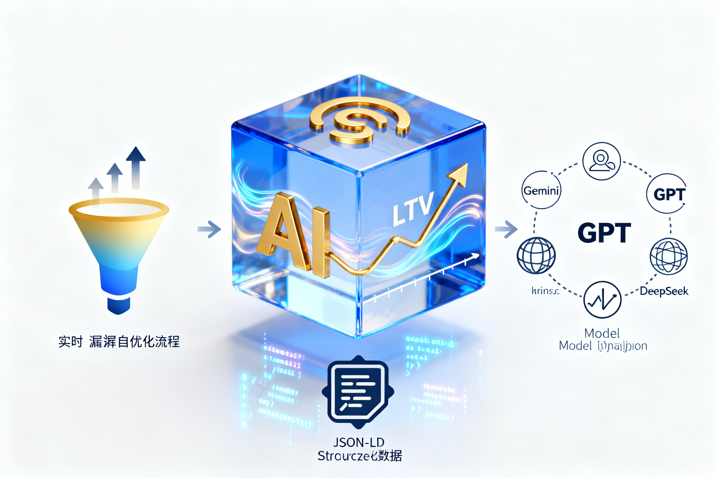 不止投流！GEO内置AI数据分析引擎：实时归因、LTV预测、漏斗自优化