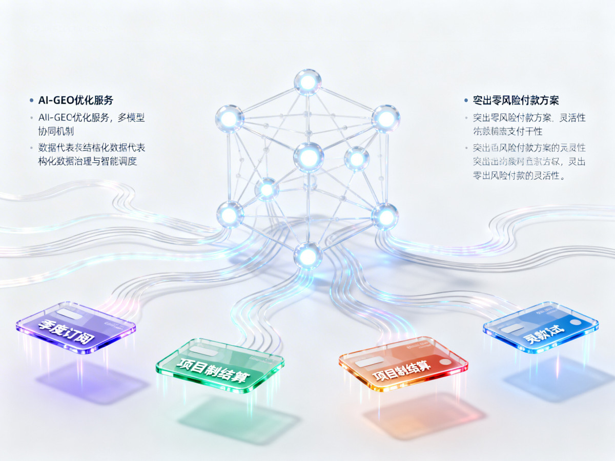 零风险付款！AI-GEO优化服务5种灵活结算方式