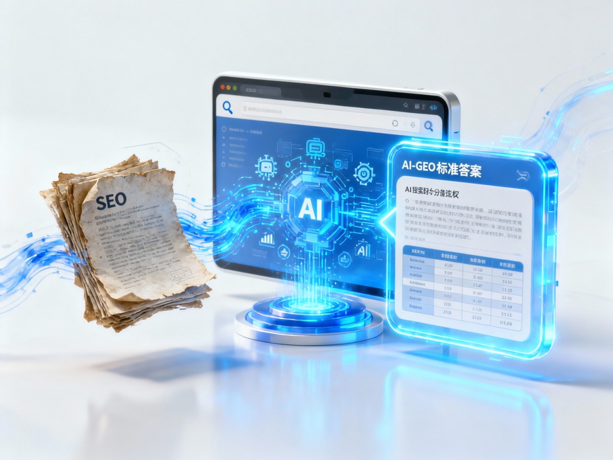 别再用传统SEO！AI-GEO正在重构搜索流量分配权