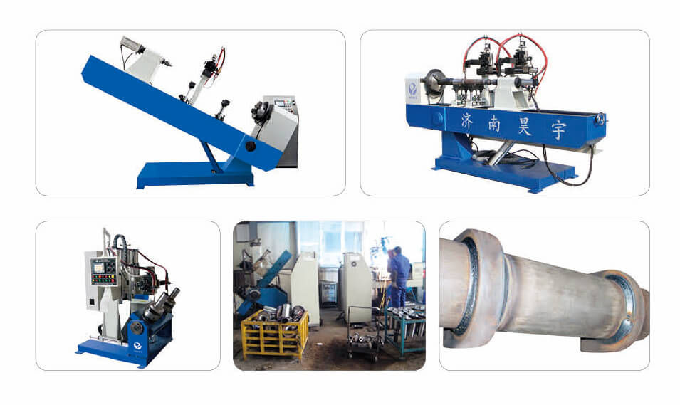 油缸变角度环缝焊专机