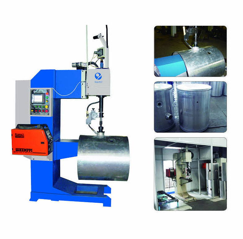 铝油箱加油口焊机