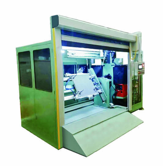 散热器双直缝自动焊机