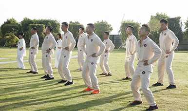 易筋洗髓功培训班晨练集合