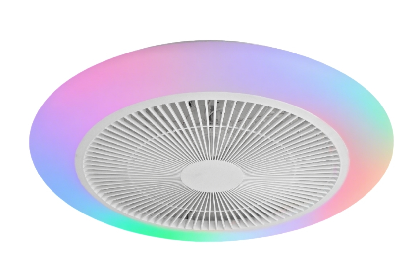SD-P007S-RGBCW-G   LED RGBCW Ceiling Fan Light